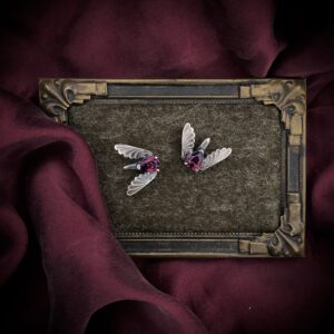 Ööliblikaga kõrvarõngad seeriast 'Igaviku aarded'